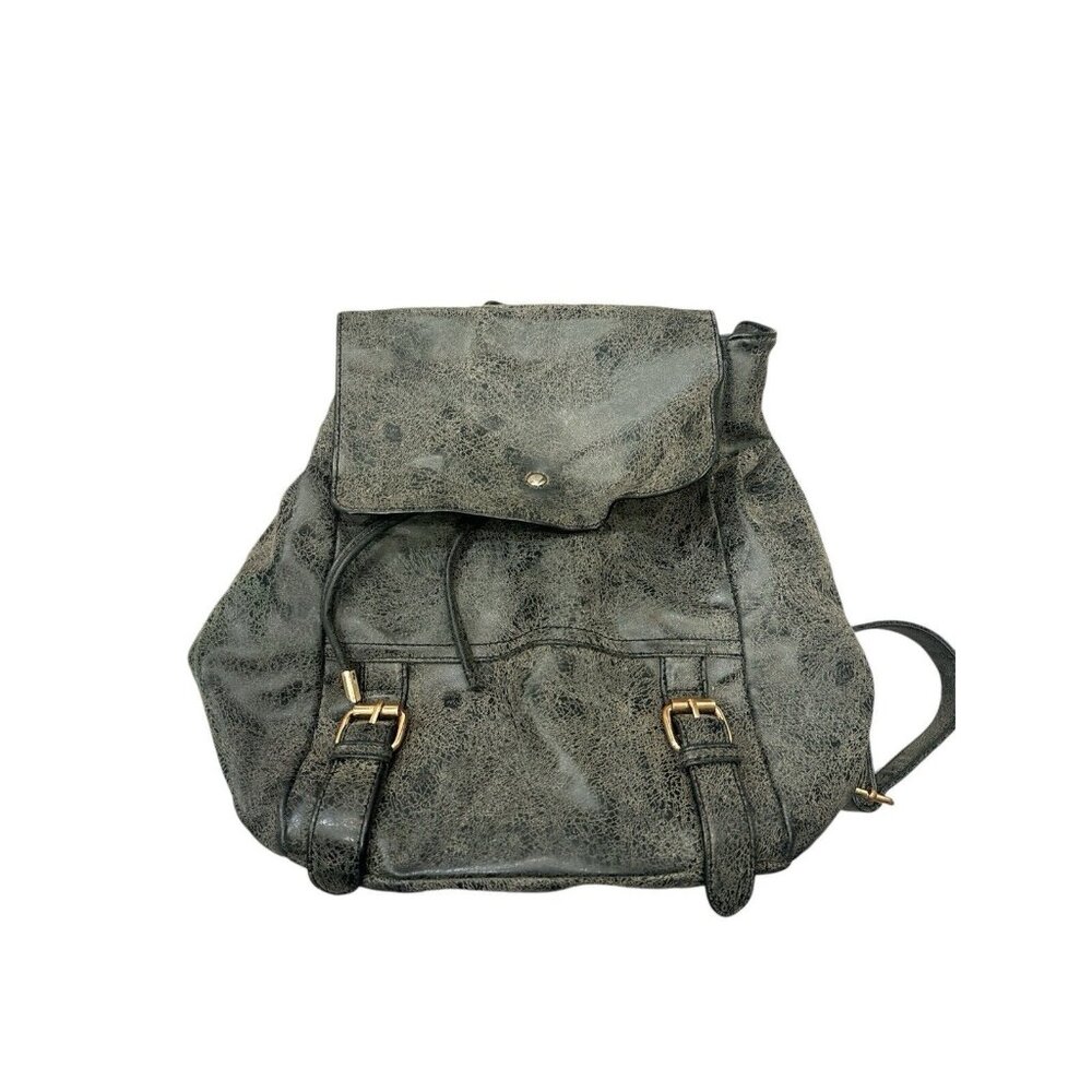 Urban Expression Backpack Gray rustic/ distressed Vegan Certified EUC